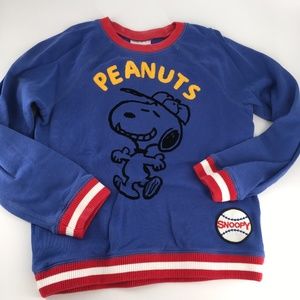 Hanna Andersson snoopy Peanuts sweatshirt size 130